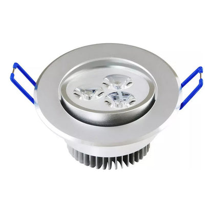 Ampolleta Led Embutido Foco 3w Led Ampolleta Luz Blanca Led Arcashopping Foco Led Embutido Luminaria Led 3w Focos Embutidos Led