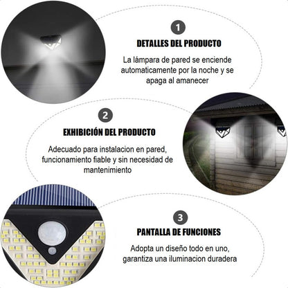 Luces Solares Exterior Luminaria Solar Led Luces Led Solares