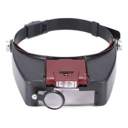 Lentes Lupa Cintillo Lupa Con Luz Lente Lupa Vicera Con Luz