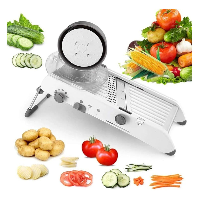 Mandolina Rebanador De Verduras Rallador De Vegetales Cortad