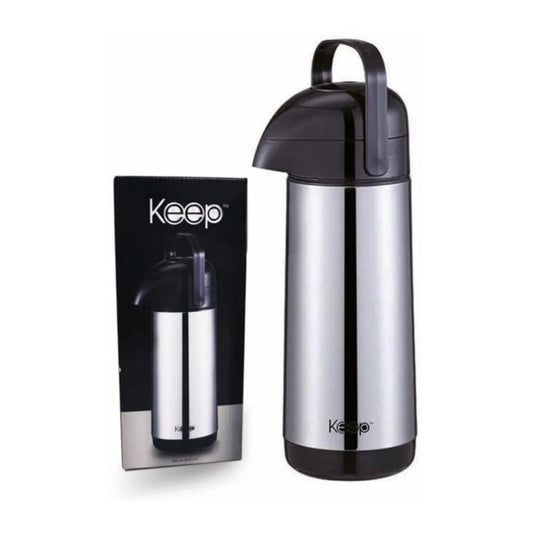 Termo Sifón 1 Litro Caliente/ Frío Acero Inoxidable - Keep