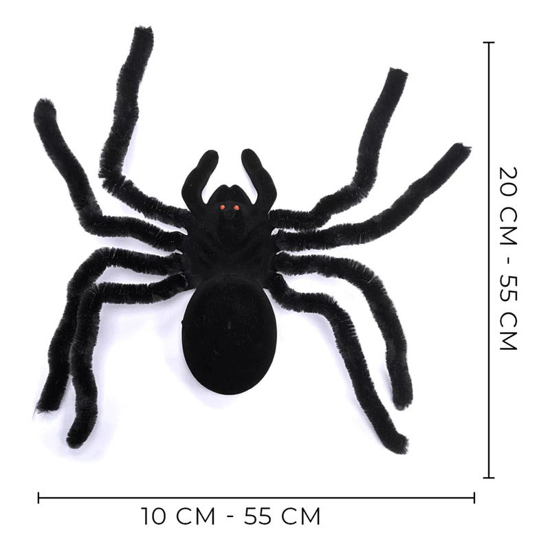 Decoracion Araña Grande Halloween Araña Inmensa Colgante Eventos Araña Enorme Decorativa Color Negro Arcashopping Araña Grande Decoracion Halloween Araña Decorativa Fiestas