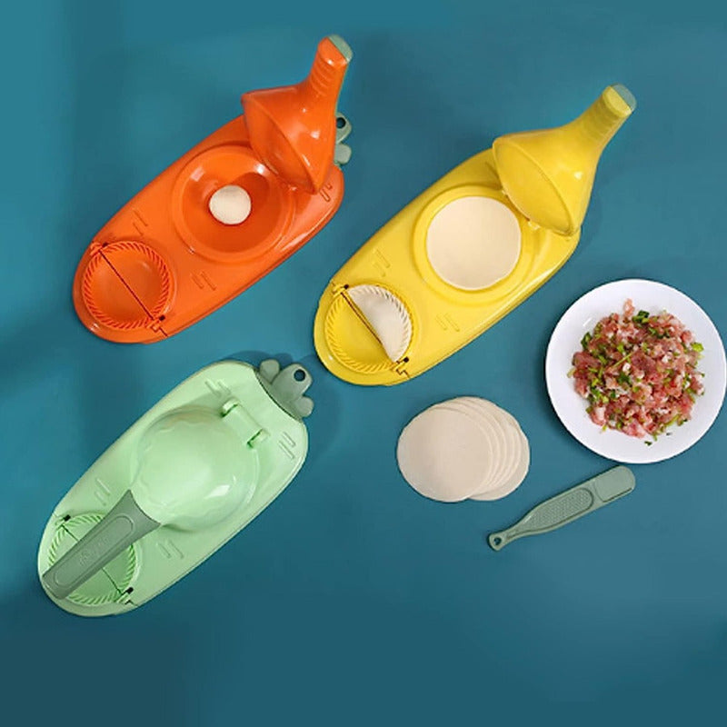 Maquina Para Pasteles 2 En 1 Prensa Manual Dumpling Emapanad
