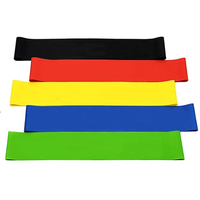 Set Bandas Elasticas Kit Bandas Resistencia Ejercicio 16 Pz