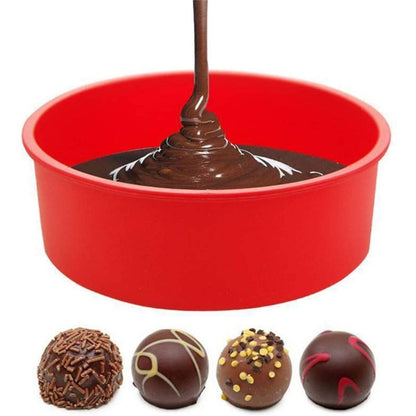Molde Pan Redondo Moldes Para Reposteria Silicona Queque