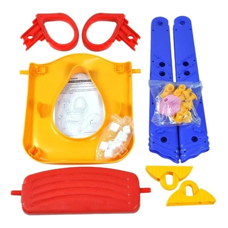 Adaptador Baño Niño Asiento De Baño Para Niños Escalera Pele Color Azul Liso