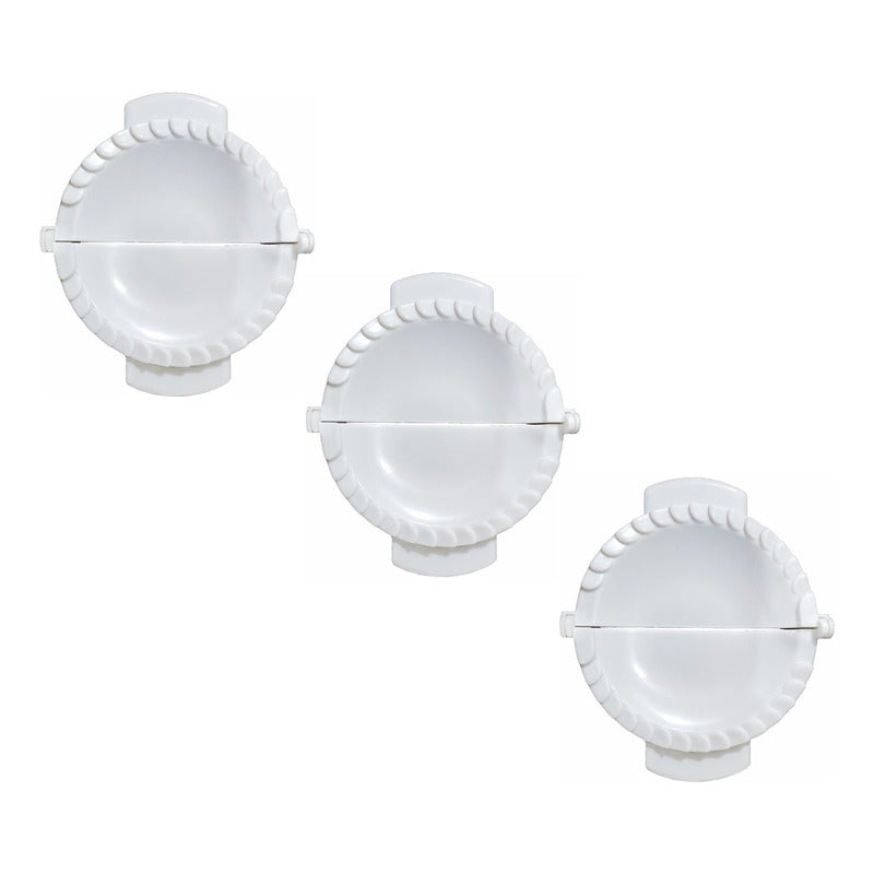 Pack X3 Molde Para Empanadas Grandes Molde Plastico 21 Cm