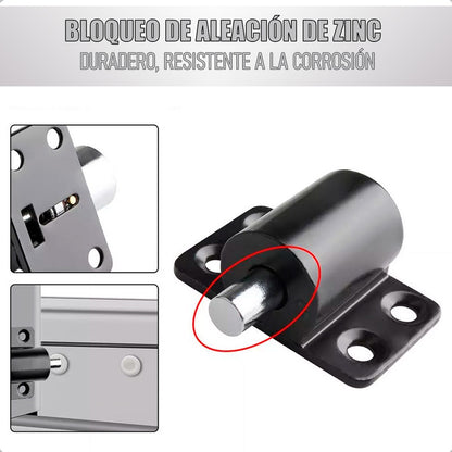 Pack X4 Seguro Ventana Corredera Antirrobo Niños Cerradura