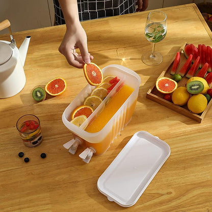 Jarras Jugo Bebidas Limonada Dispensadora Agua Doble Grifo