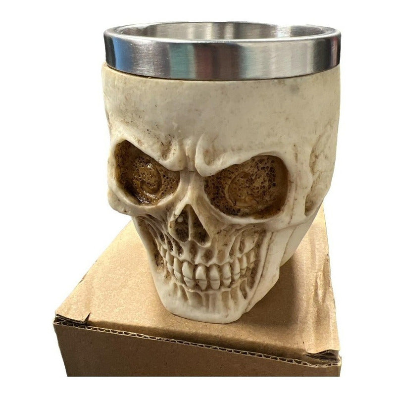 Vasos Shot Shoperos Cerveceros Taza Calavera Vaso Shopero