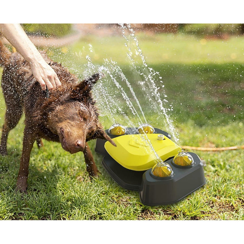 Fuente De Agua Para Mascota Rociador Dispensador Agua Perros