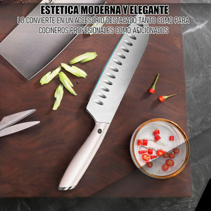 Cuchillo Carnicero Cuchillo De Cocina Cuchillo Chef Santoku
