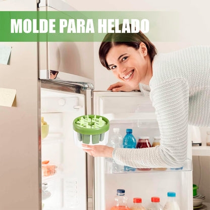 Molde Helado Molde Desmontable Helados Molde Paletas Helados