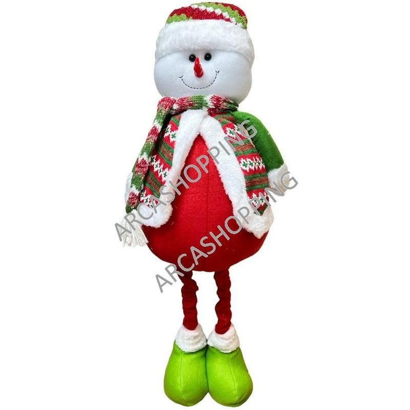 Mono Patas Largas Monitos Navideños Patas Larga Muñeco Nieve