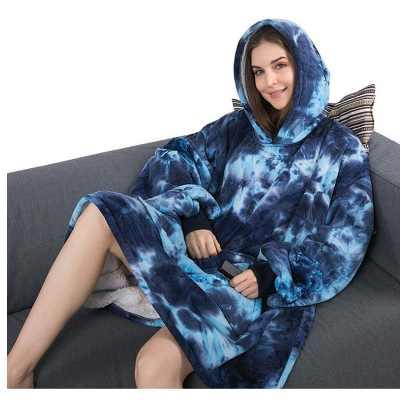 Manta Polar Bata Mujer Poleron Chiporro Hombre Poleron Felpa