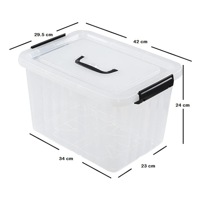 Cajas Plasticas Organizadoras Caja Almacenamiento Con Tapa