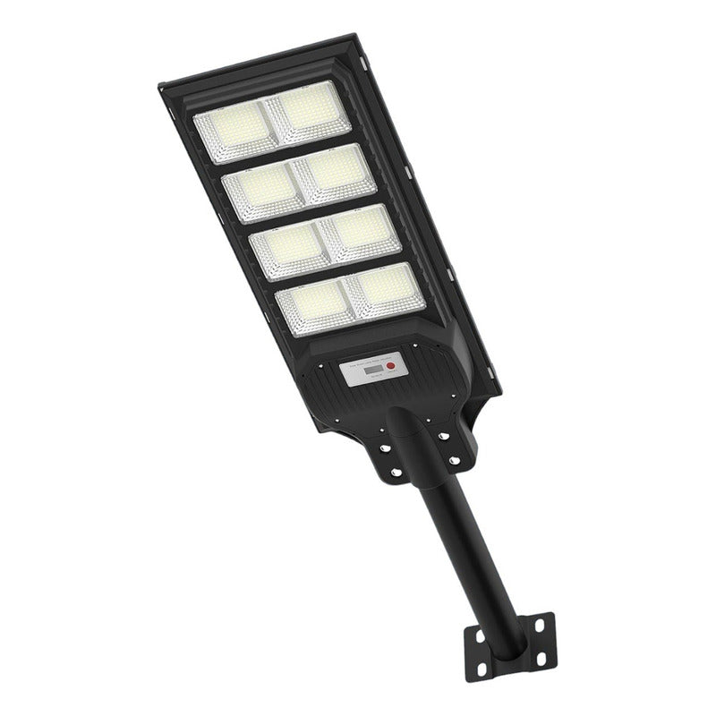 Foco Solar 1000w Con Sensor Foco Led Solar 1000w Poste Solar Carcasa Negro Luz Blanco