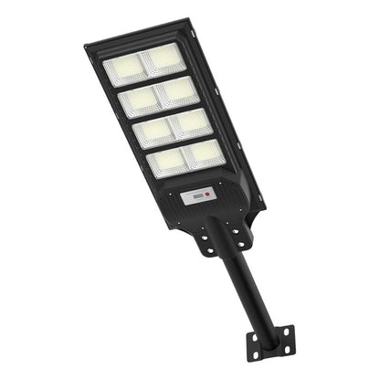 Foco Solar 1000w Con Sensor Foco Led Solar 1000w Poste Solar Carcasa Negro Luz Blanco