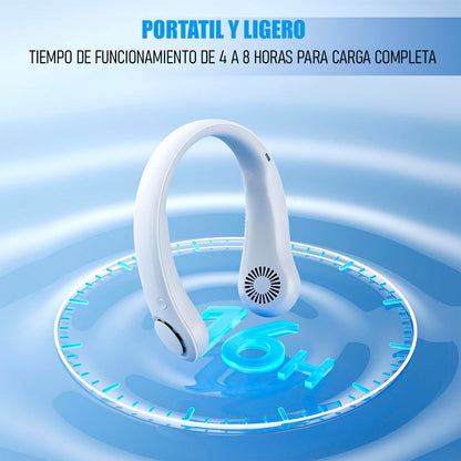 Ventilador Cuello Ventilador Usb Mini Ventilador Portatil