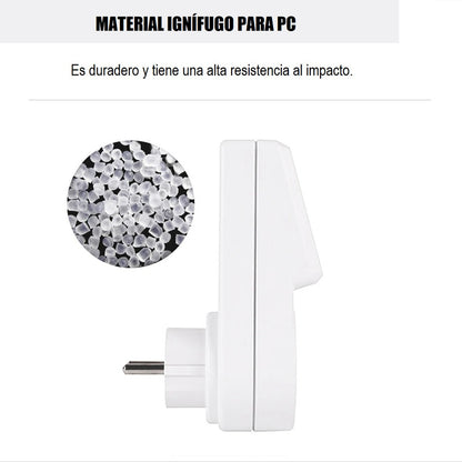 Pack X2 Enchufe Temporizador  Timer Digital Programable
