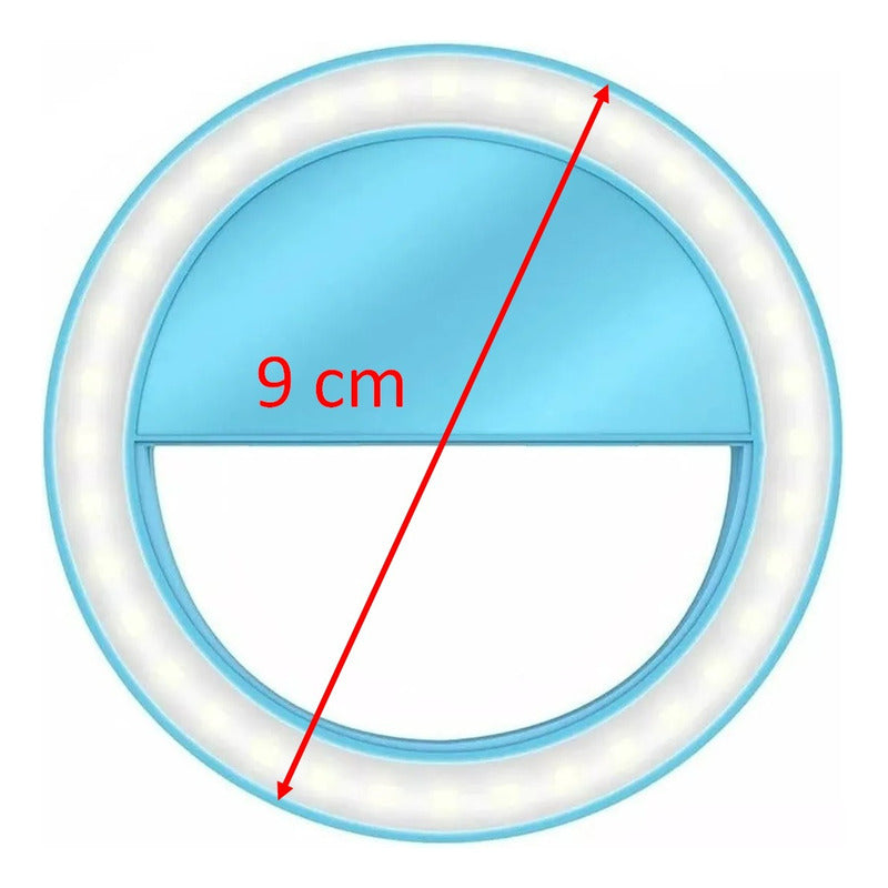 Anillo De Luz Celular Aro De Luz Para Celular Selfie Foto Pi
