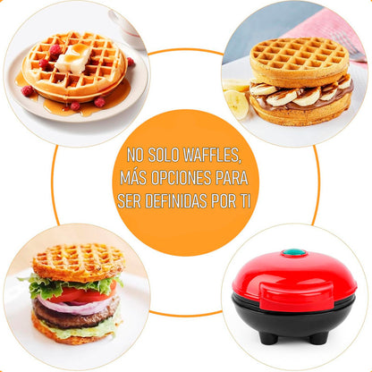 Mini Waflera Maquina Wafles Wafleras Reposteria Mini Wafles Arcashopping Maquina Para Hacer Waffles Wuaflera Maquina De Wafles Mini Waflera Doble Cara Miniwaflera Individual