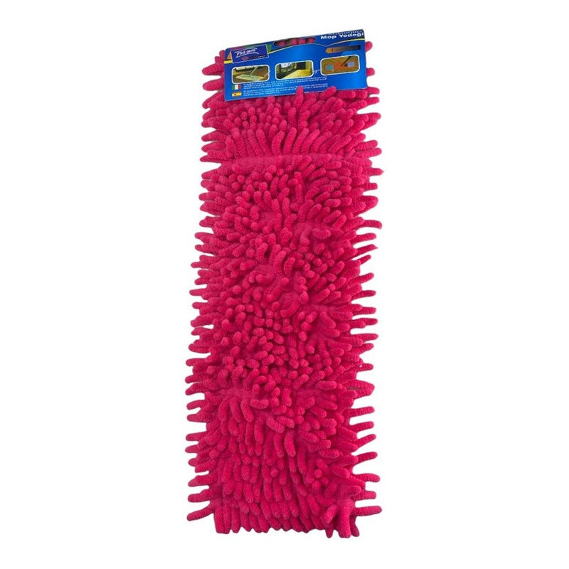 Repuesto Mopa Shaggy Paño Microfibra Limpieza Absorvente