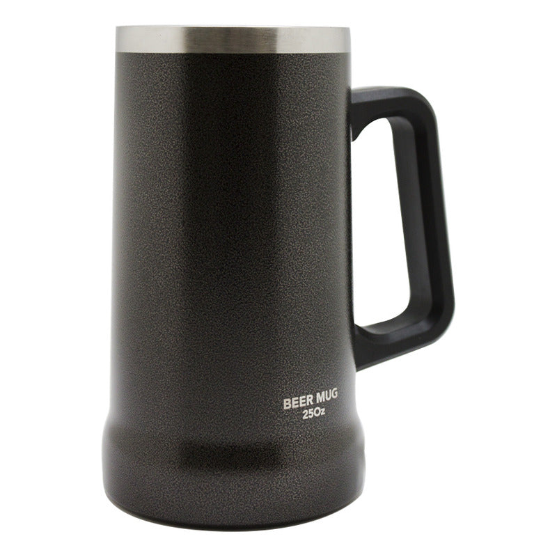 Wayu Beer Mug Stainless Steel 750ml Color Negro
