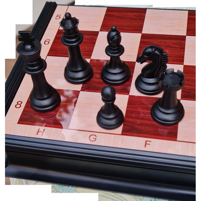 Tablero Ajedrez Plegable Ajedrez Magnético Juego De Ajedrez