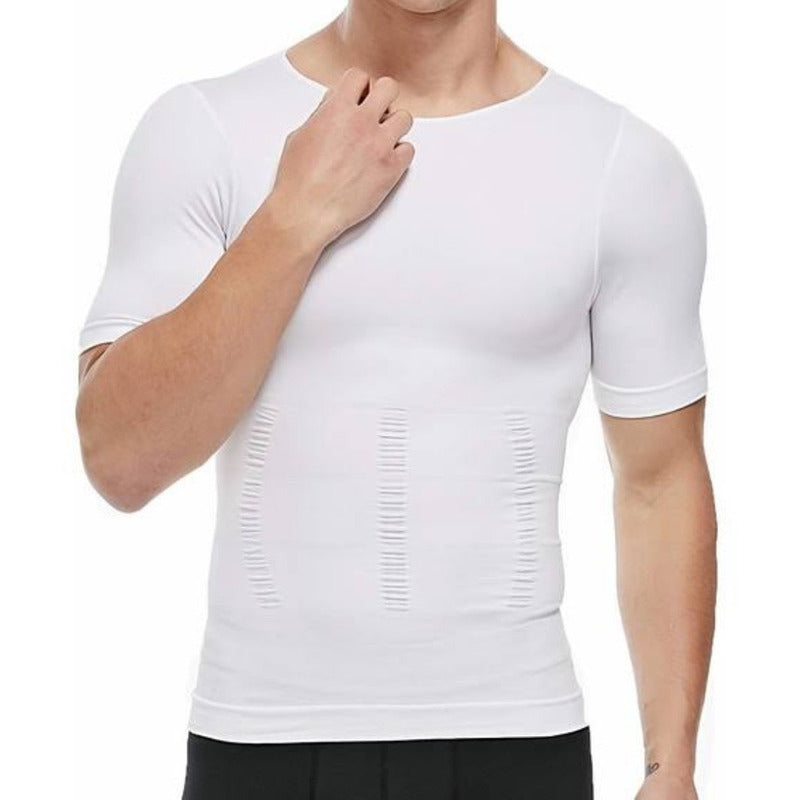 Polera Reductora Polera Faja Compresion Hombre Adelgazante H