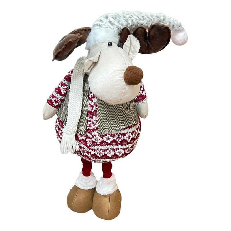 Muñecos De Navidad Muñecos Navideños Patas Largas Reno