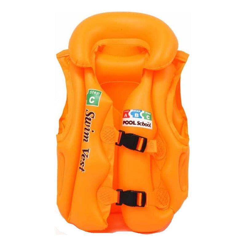 Flotador Niño Flotador Niña Chaleco Inflable Para Piscinas S