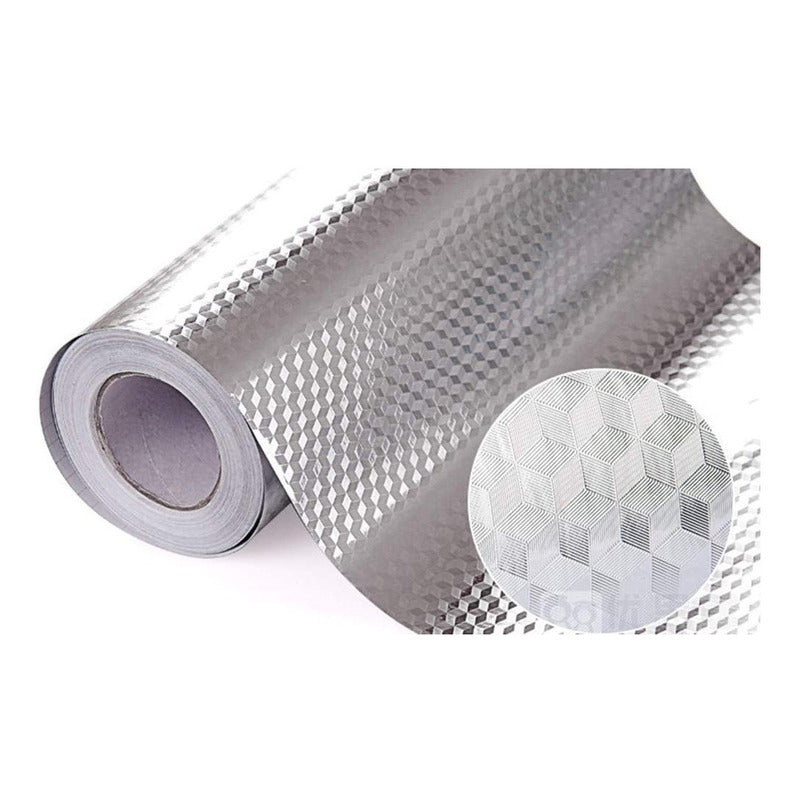 Papel Antigrasa Para Cocina 3 Metros Papel Pegatina Aluminio