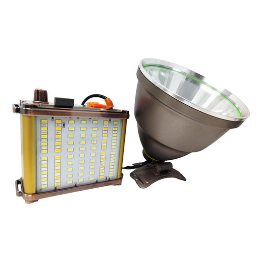 Foco De Caza Linterna Minera Recargable Camping Lampara 500w